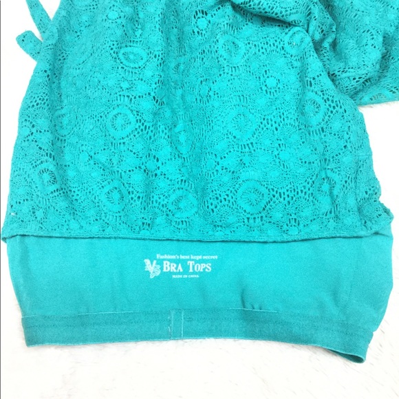 Victoria’s Secret teal bratop coverup - Picture 4 of 7